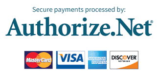 Authorize.net secure payment processor logo